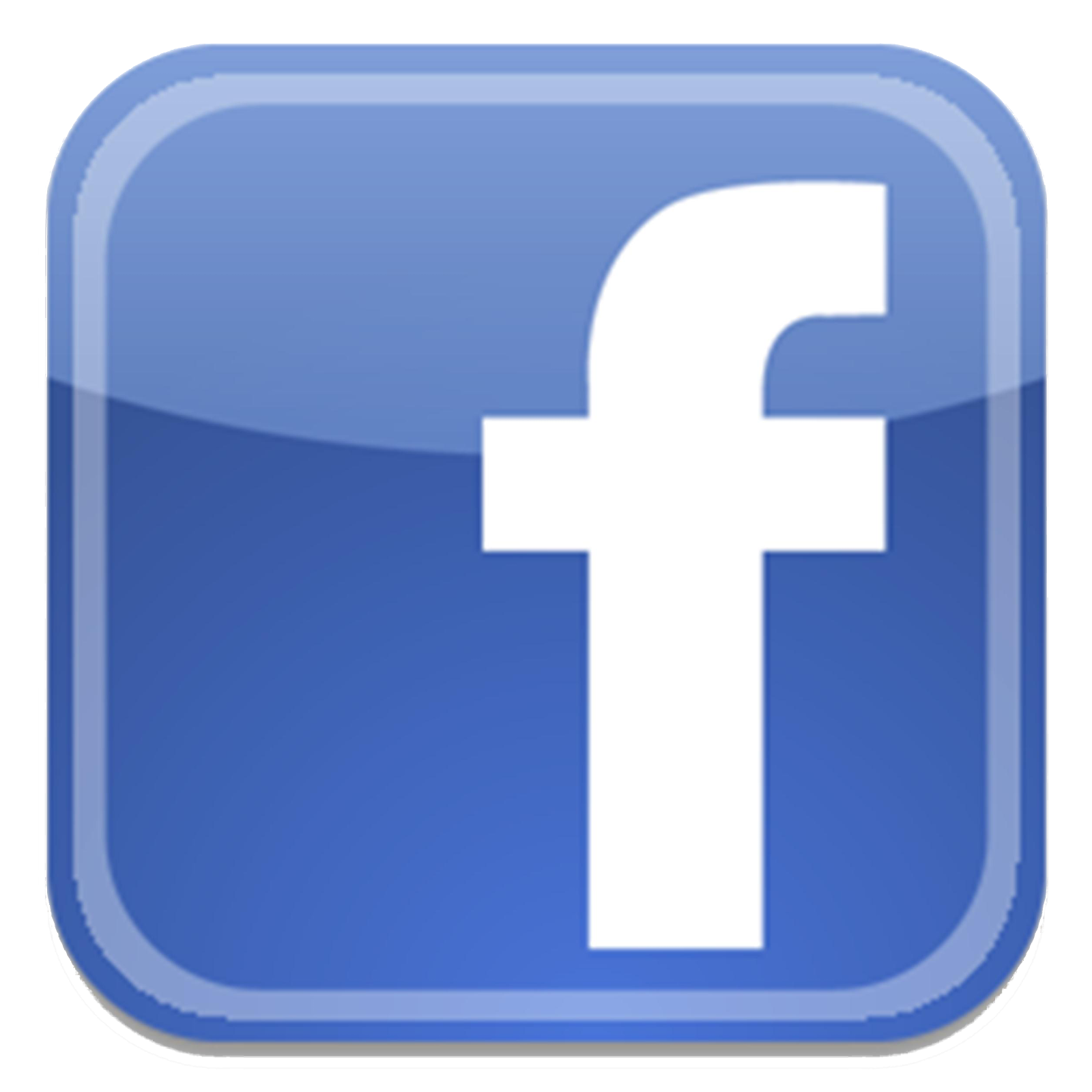 facebook white logo transparent